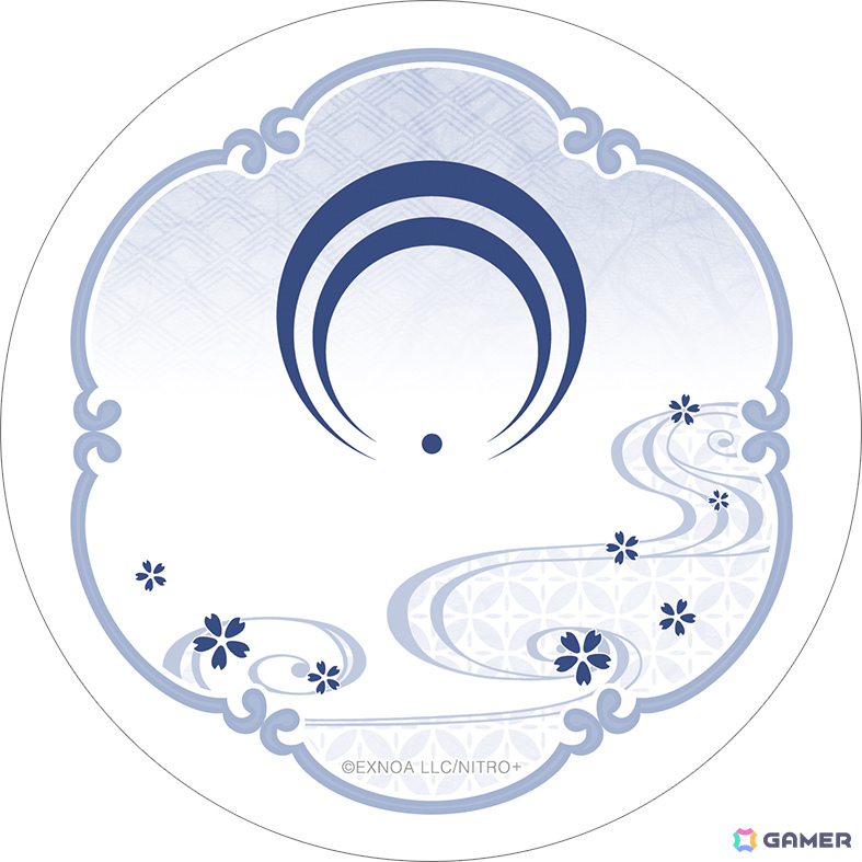 白雲石コースター／三日月宗近