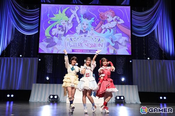 葵あずささん、藤本侑里さん、橘杏咲さんが計14曲を熱唱したプリンセッション・オーケストラ2nd EVENT「FUTURE SESSION」夜公演「TWINKLE SINGING SHOW！」レポートが到着！の画像1