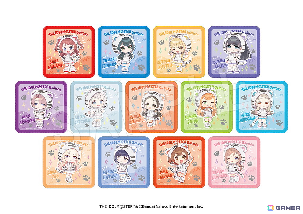 「学マス」東武動物公園とのコラボイベントが2026年1月24日より開催！サファリルック風衣装の描き下ろしイラストを使用したグッズ販売もの画像