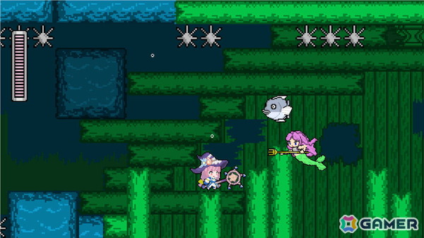 メインキャラクターが全員Vtuberのドット絵2D横スクロールアクション「まじかるまじっくワールド」Switch版が12月25日に配信！の画像2
