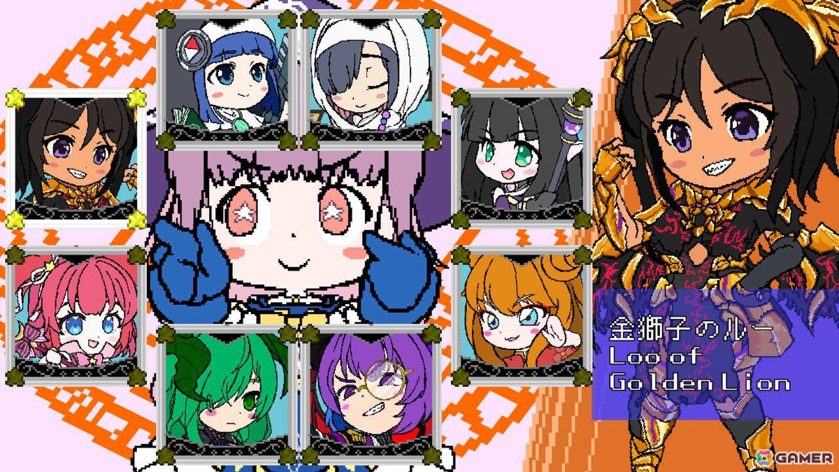 主人公(ゲーム開発者)を含め、全員がVtuberです