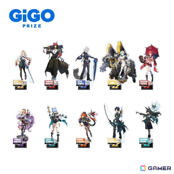 「ゼンレスゾーンゼロ」GiGOキャンペーン第2弾が12月31日より開催！キャラのアクスタやボンプのフィギュアなどが景品で登場の画像2