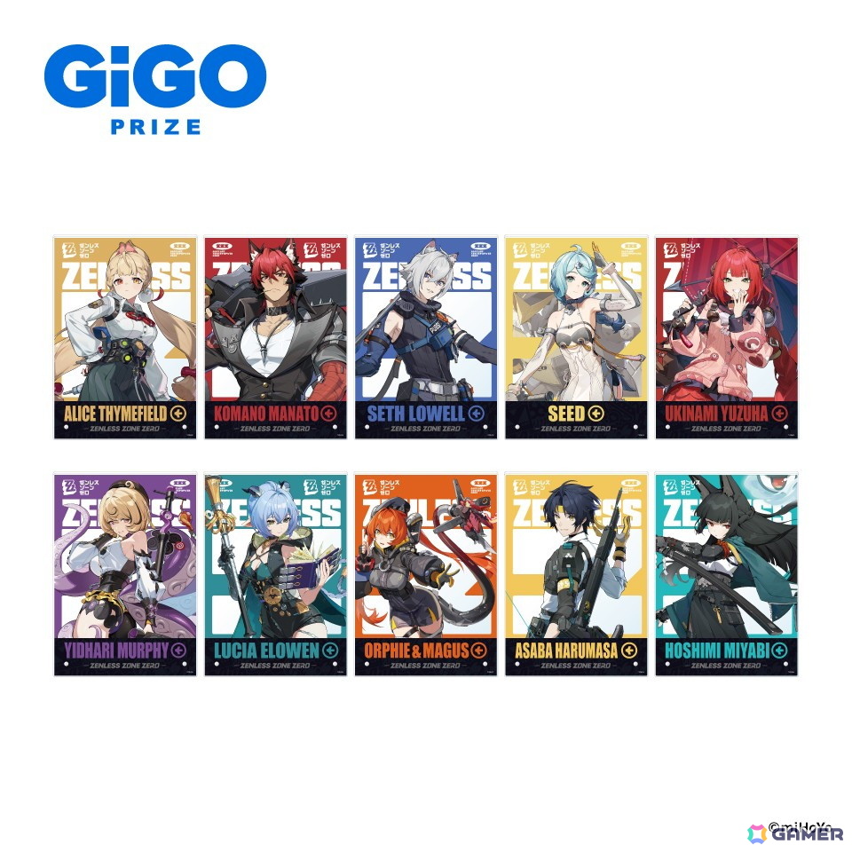 ゼンレスゾーンゼロ アクリルボード Vol.2（全10種）