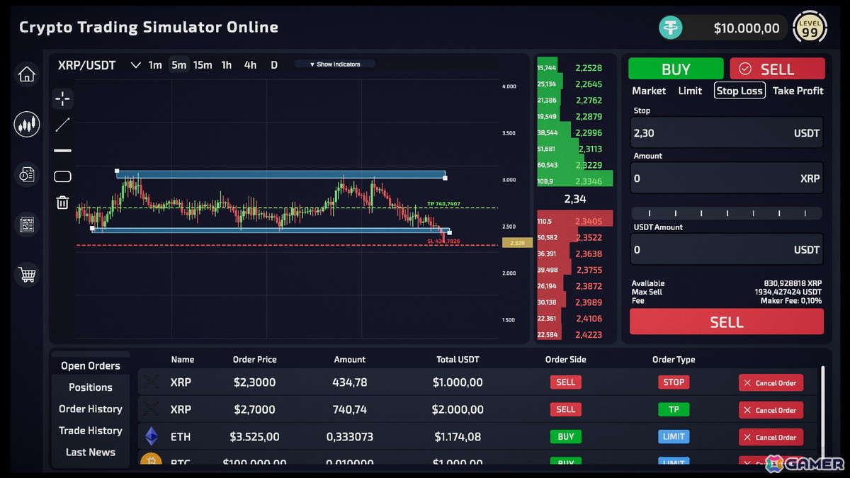 暗号通貨トレーディングシミュレーションゲーム「Crypto Trading Simulator」がSteamでリリース予定の画像2