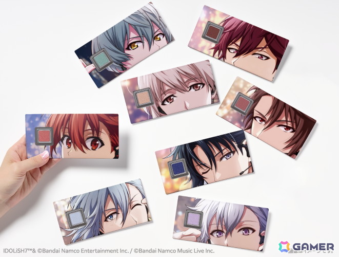 アイドリッシュセブンの推し色チケットコスメ発売