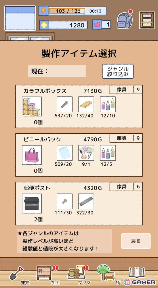 新しい商品を作ろう