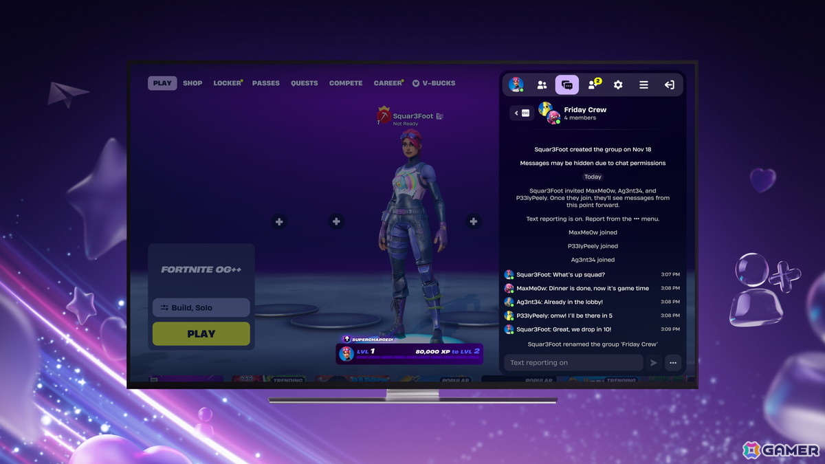 フォートナイト」やEpic Games StoreをはじめとしたEpicエコシステム全体でのテキストチャットが提供へ | Gamer