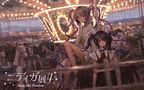 「NEEDY GIRL OVERDOSE」4周年記念ポップアップ企画展「ニディガ展4」コスプレ衣装レンタルやオリジナルドリンクなどコンテンツ情報が公開！