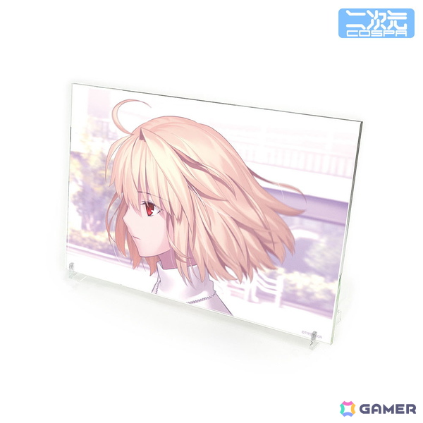 「月姫 -A piece of blue glass moon-」アルクェイドの印象的な横顔をデザインしたアクリルアートスタンドが登場！C107での先行販売もの画像2