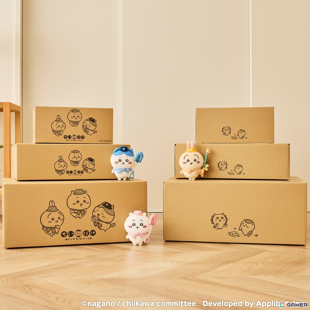 「ちいかわぽけっと」初の公式グッズ第一弾は2026年1月16日より発売!東京・仙台・名古屋・大阪・福岡でのポップアップストア開催もの画像