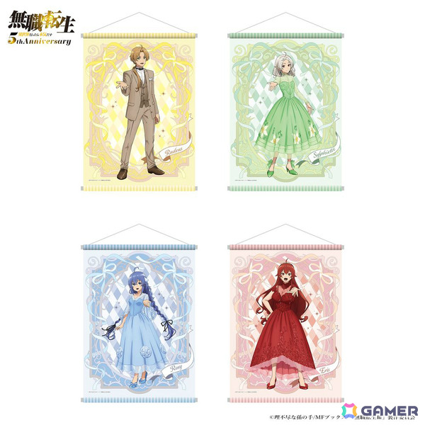 アニメ「無職転生」5周年企画として記念ビジュアル＆グッズが登場！内山夕実さん、小原好美さんらキャスト出演の記念特番も2026年1月10日にABEMAで放送の画像8
