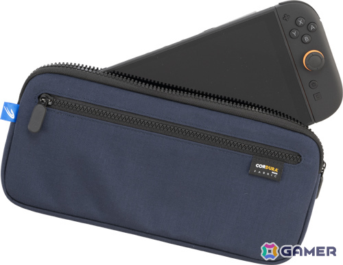 高い耐久性を誇る“CORDURA”素材のSwitch 2用ポーチが12月24日に発売！ブラック、ネイビー、モスグリーン×ブラックの3種の画像7