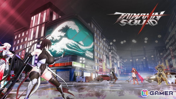 「対魔忍スクワッド」がPC/スマホで2026年上旬に配信！シリーズキャラクターが3Dで参戦するターン制RPGの画像1