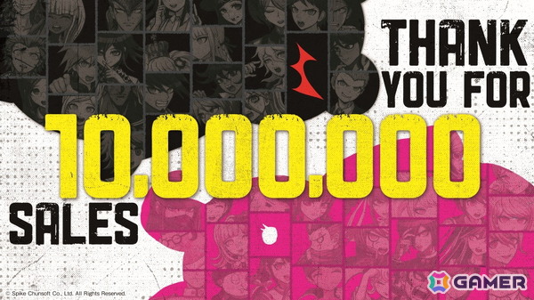 「ダンガンロンパ」シリーズ5作品の全世界累計出荷数が1,000万本を突破！「スーパーダンガンロンパ2」プレイ動画の全章配信が解禁への画像1