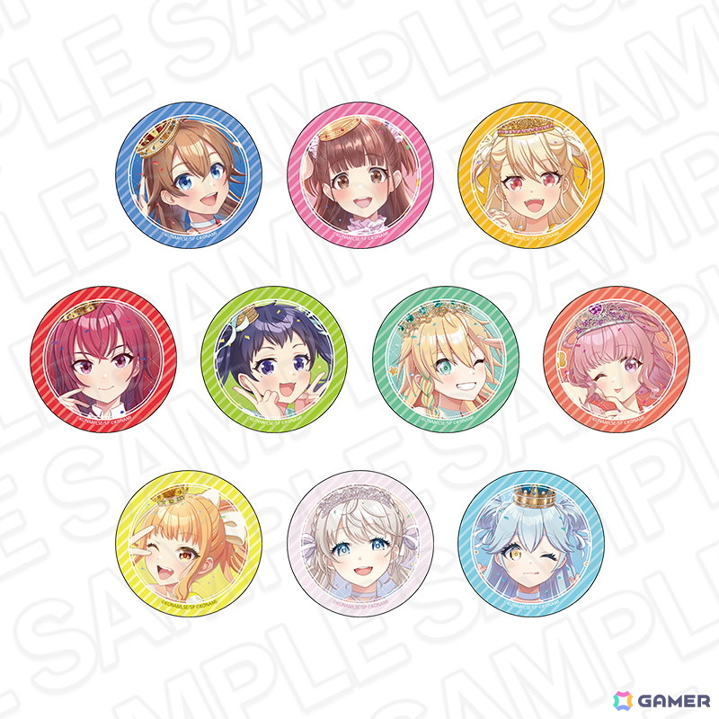 シャインポスト マルイ ホログラム 缶バッジ 2024バースデーver