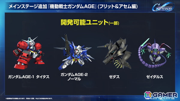 「SDガンダム ジージェネレーション エターナル」オフィシャルファンミーティングが2026年3月14日に開催！参加者募集が開始の画像