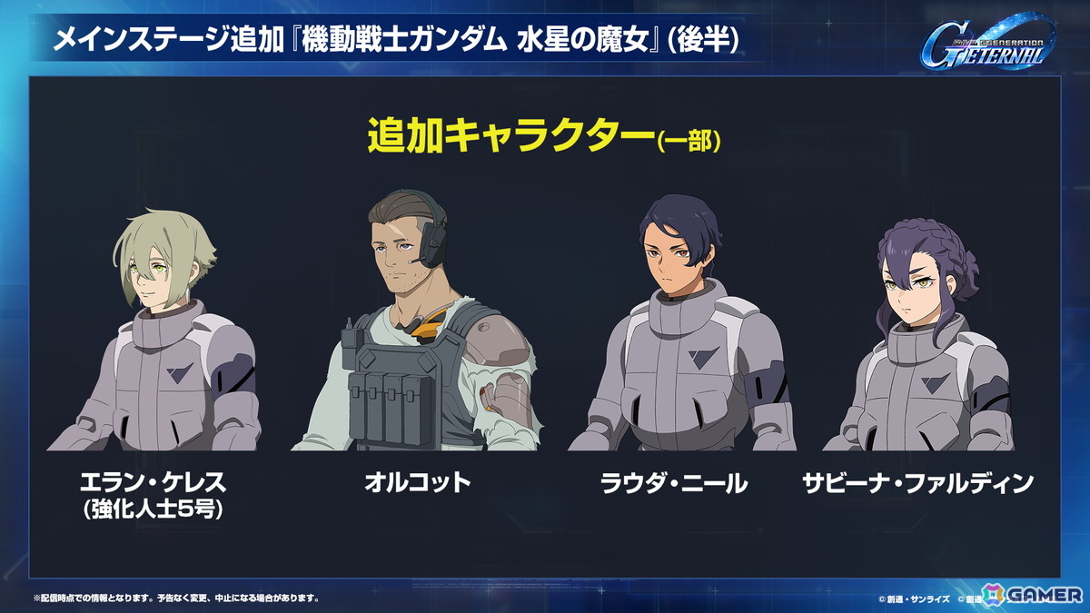 「SDガンダム ジージェネレーション エターナル」オフィシャルファンミーティングが2026年3月14日に開催！参加者募集が開始の画像