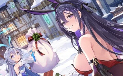 「アビスディア」クリスマスを記念して「聖夜のルビー」「聖夜のヨル」が追加！ルビーとヨルの“プレゼント配達大作戦”を描くストーリーも公開