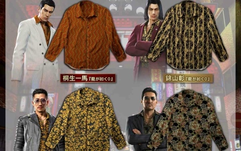 「龍が如く」20周年記念のセガ ラッキーくじオンライン第二弾「龍を纏う」が販売開始！桐生たちの衣裳を再現したアイコニックシャツなどが賞品に