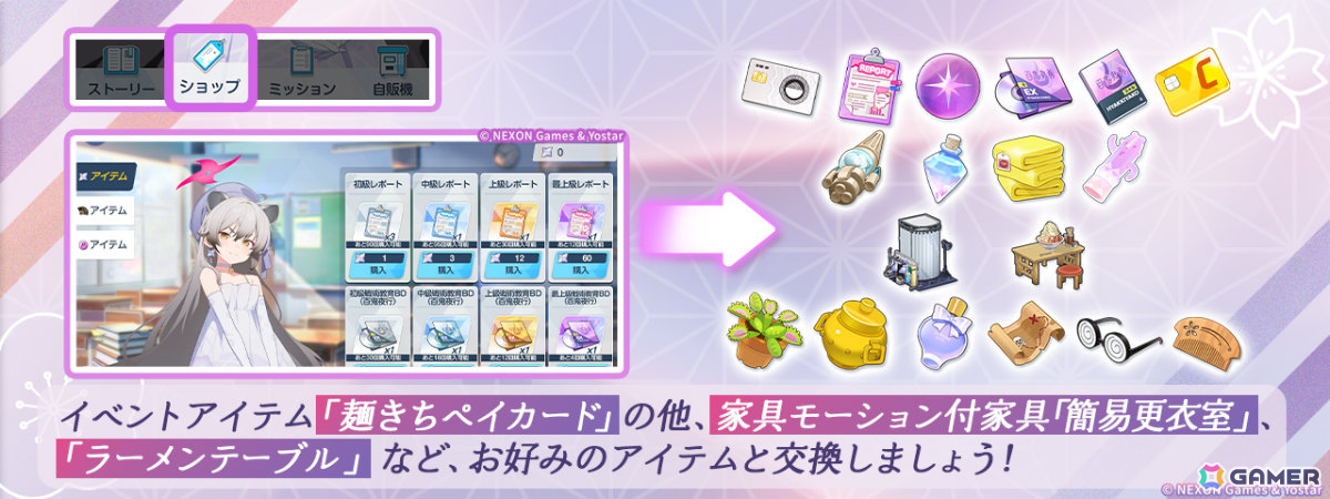 「ブルアカ」イベント「不忍ノ道 ～ファッションショー警護任務！の巻～」が開催！ドレス姿のツクヨとミチルがピックアップ募集に登場の画像