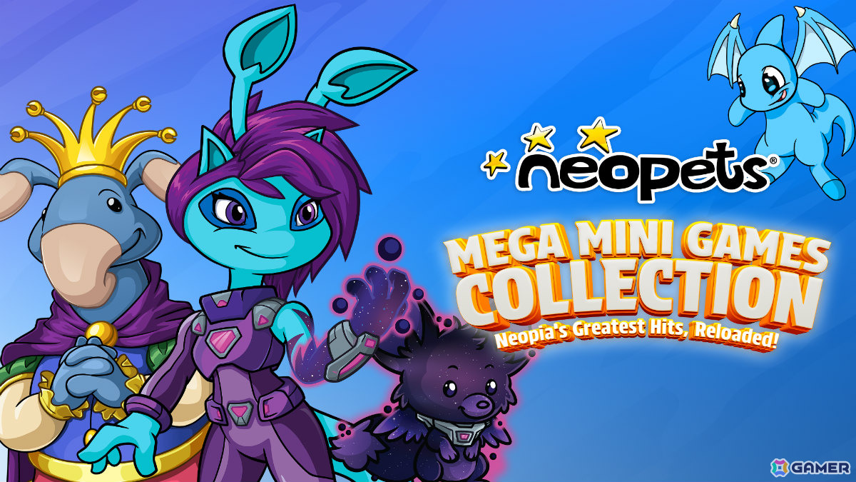 「Neopets」のミニゲームを収録した「Neopets: Mega Mini Games Collection」が2026年3月26日に発売!の画像
