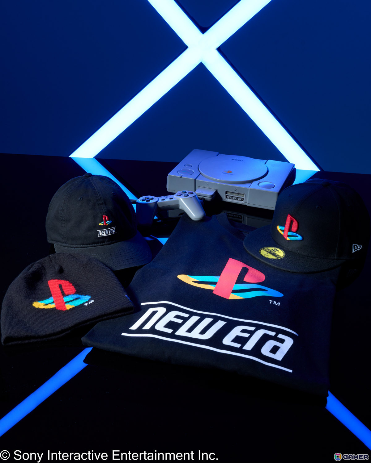 PlayStationとニューエラの初となるコラボコレクションが2026年1月8日
