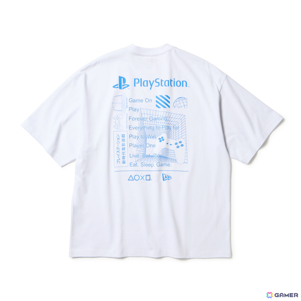 PlayStationとニューエラの初となるコラボコレクションが2026年1月8日に発売！ロゴや△〇×□マークがデザインされたアパレルやバッグなどを展開の画像11