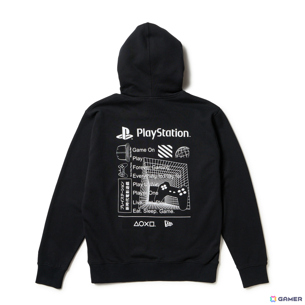 PlayStationとニューエラの初となるコラボコレクションが2026年1月8日に発売！ロゴや△〇×□マークがデザインされたアパレルやバッグなどを展開の画像18