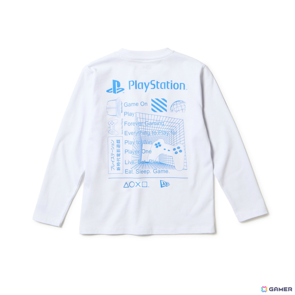 PlayStationとニューエラの初となるコラボコレクションが2026年1月8日に発売！ロゴや△〇×□マークがデザインされたアパレルやバッグなどを展開の画像28