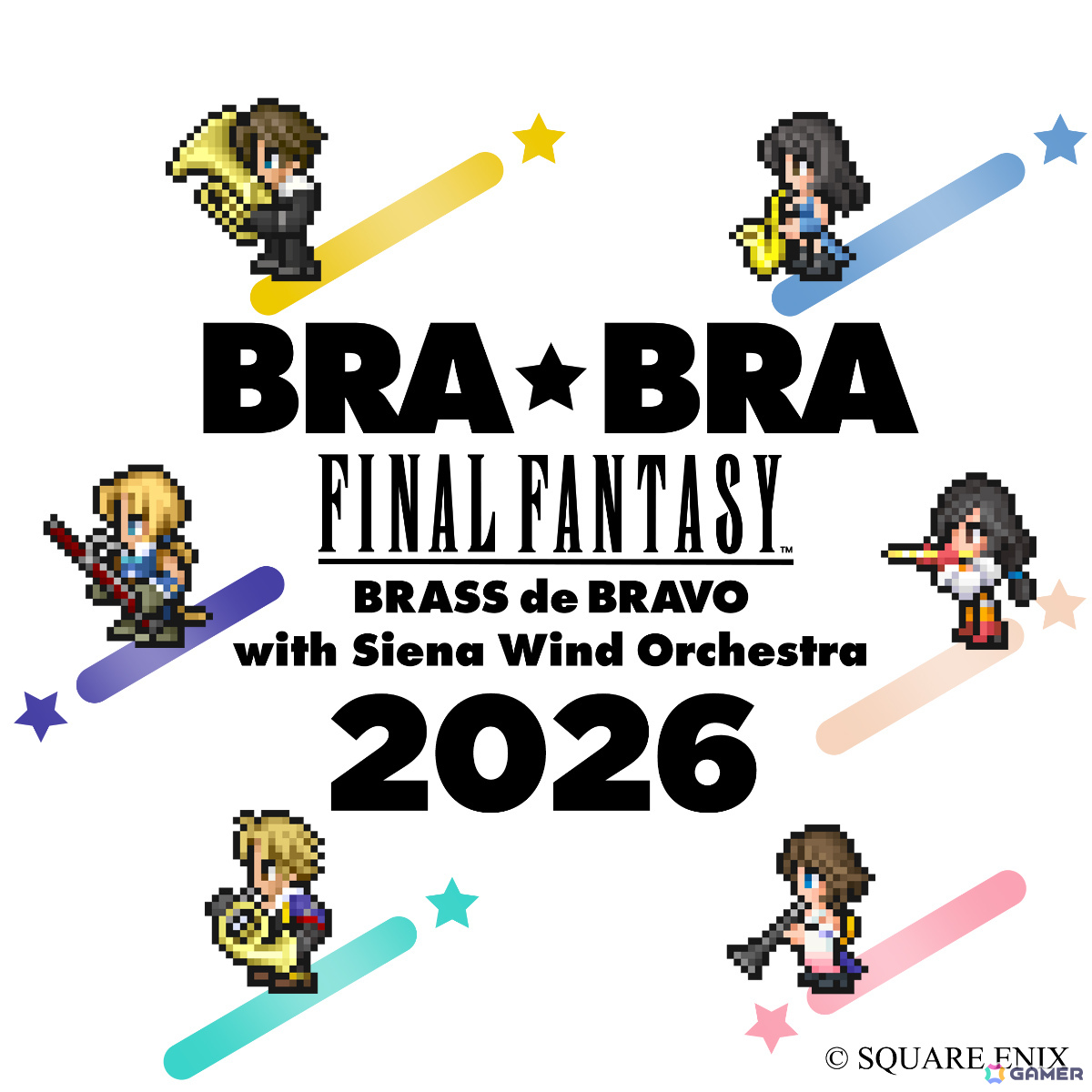 2年ぶりとなる「ファイナルファンタジー」公式吹奏楽コンサート「BRA★BRA FINAL FANTASY」全国ツアーが2026年4月5日より全国7都道府県で順次開催！の画像