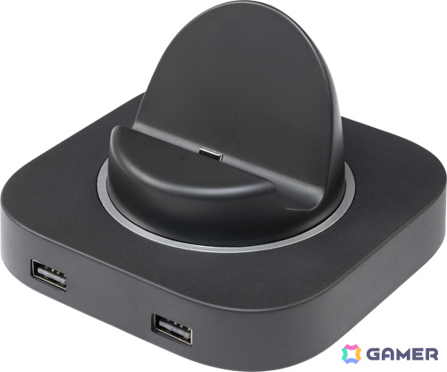 4つのUSB-Aポートを搭載したSwitch 2用スタンド「CYBER・USBハブスタンド 4ポート（Switch2用）」が12月27日に発売！本体への給電も可能の画像2