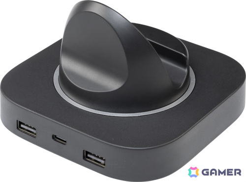 4つのUSB-Aポートを搭載したSwitch 2用スタンド「CYBER・USBハブスタンド 4ポート（Switch2用）」が12月27日に発売！本体への給電も可能の画像3