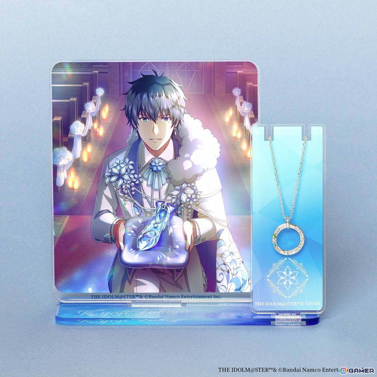 「アイドルマスター SideM」鷹城恭二をイメージしたネックレスが登場!購入者には専用ボックスとアクリルネックレススタンドがプレゼントの画像