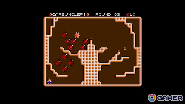 カーバンクルを主人公にしたアクションパズル「EGGコンソール かーばんくるぴ MSX2」がSwitch向けにリリース！の画像