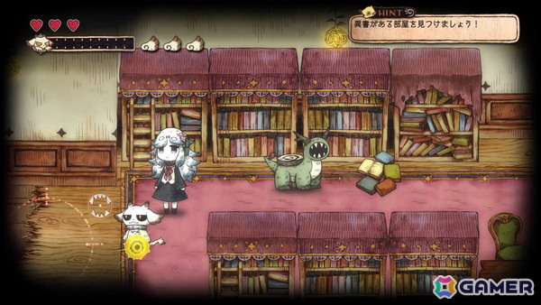 「シニガミ姫と異書館ノ怪物」破壊された箇所を修復できるメェルの能力・ペーストを紹介！新たな絵本の世界や悲劇を背負ったシニガミ姫たちの情報もの画像24