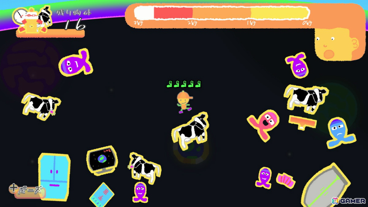 空中で年越しを目指すジャンプアクション「新年3秒前」Switch版が配信！日本ゲーム大賞2023 アマチュア部門大賞作品が製品化の画像5