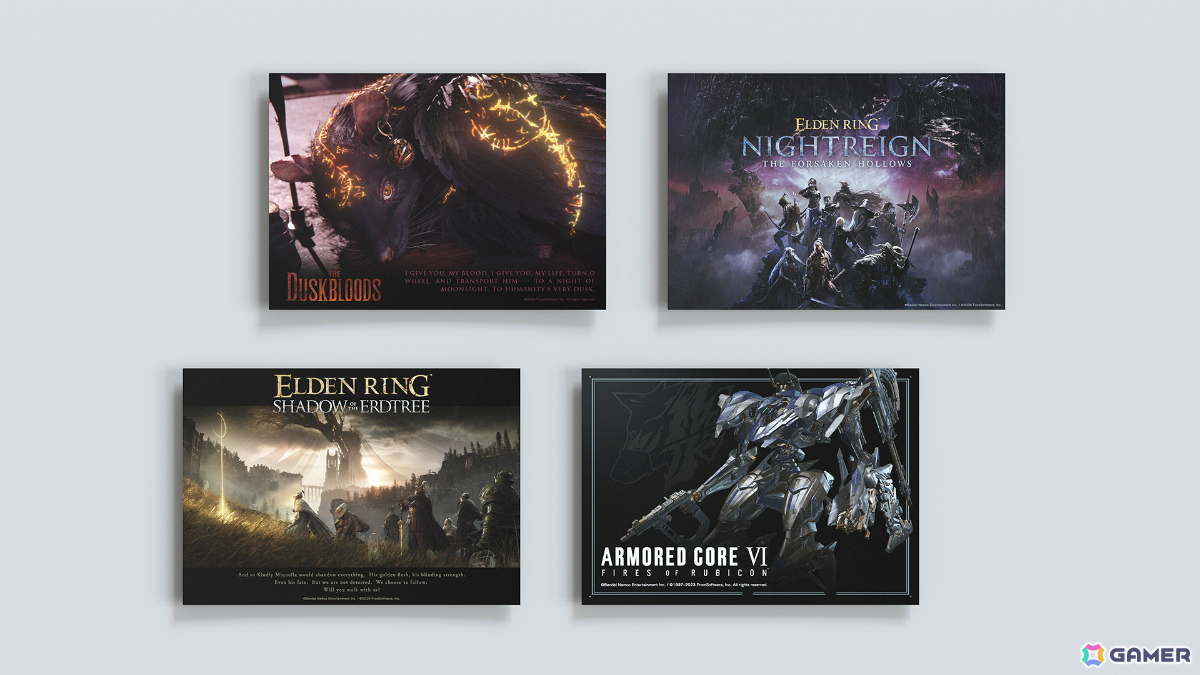 フロム・ソフトウェア ニューイヤーカードプレゼントキャンペーン2026が開催！「ELDEN RING NIGHTREIGN」などの非売品グッズが抽選で当たるの画像