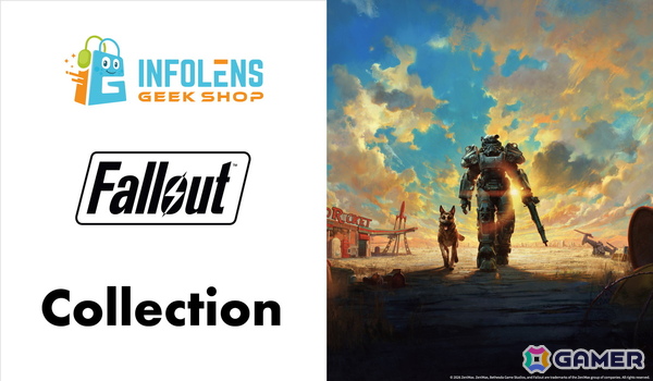 「Fallout」シリーズのグッズを網羅したINFOLENS GEEK SHOP「Fallout Collection」が2026年1月9日より渋谷MODIにオープン！の画像1