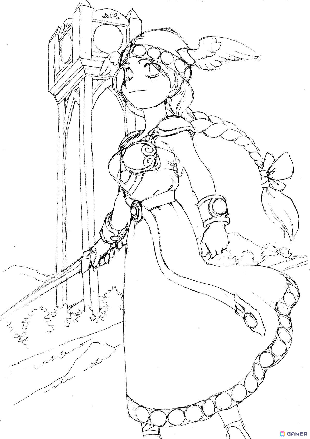 ワルキューレの冒険」40周年記念公式記録全集に冨士宏氏の描きおろし