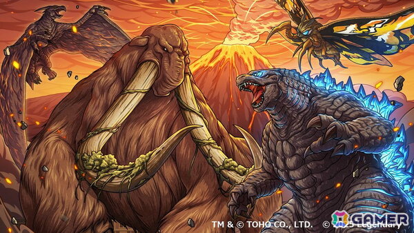 「ゴジラ バトルライン」の新シーズン「破壊の王と光の守護獣」がスタート！ゴジラ＆モスラ、ベヒモスが★4バトルピースとして登場の画像1
