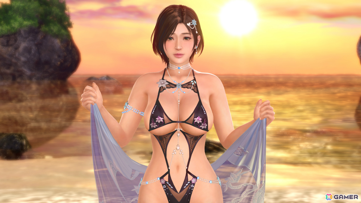 「DEAD OR ALIVE XVV」さゆり（CV：和氣あず未）のトゥルーカラーコーデ「ブルーミング・リリィ」が登場！お姉ちゃんからオトナの女性に成長していく姿を表現の画像20