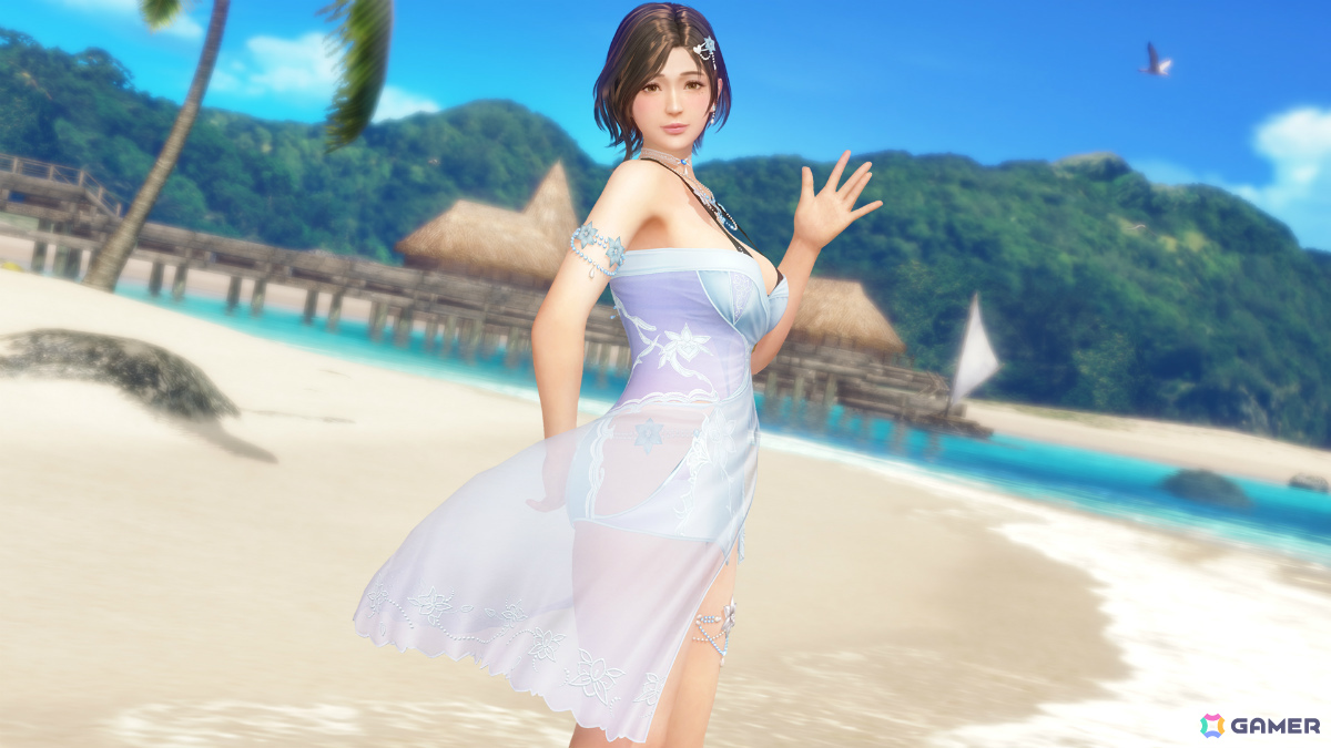 「DEAD OR ALIVE XVV」さゆり（CV：和氣あず未）のトゥルーカラーコーデ「ブルーミング・リリィ」が登場！お姉ちゃんからオトナの女性に成長していく姿を表現の画像3