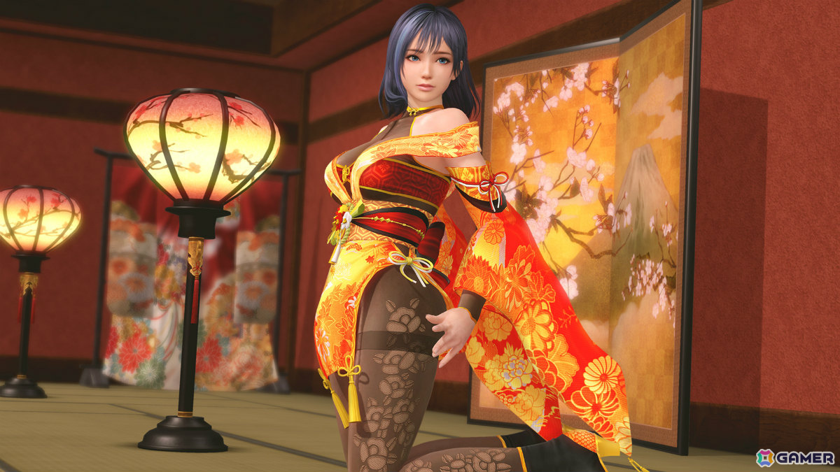 「DEAD OR ALIVE XVV」さゆり（CV：和氣あず未）のトゥルーカラーコーデ「ブルーミング・リリィ」が登場！お姉ちゃんからオトナの女性に成長していく姿を表現の画像8