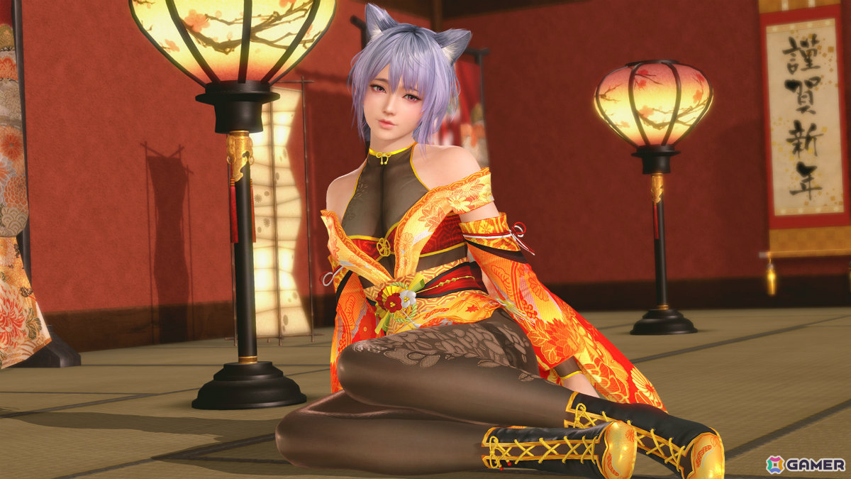 「DEAD OR ALIVE XVV」さゆり（CV：和氣あず未）のトゥルーカラーコーデ「ブルーミング・リリィ」が登場！お姉ちゃんからオトナの女性に成長していく姿を表現の画像9