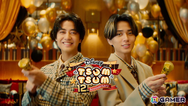 「LINE：ディズニー ツムツム」King & Prince出演の12周年TVCMが放映開始！ミッキーマウスやチップ＆デールとお揃いの衣装で軽やかなダンスを披露の画像2