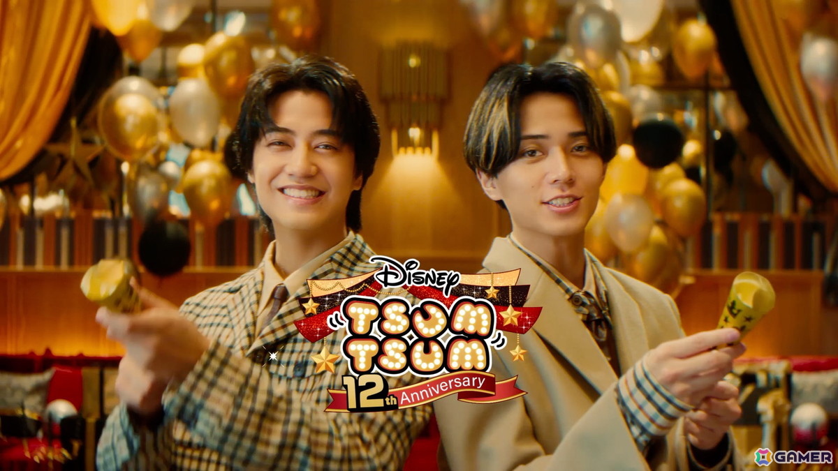 「LINE：ディズニー ツムツム」King & Prince出演の12周年TVCMが放映開始！ミッキーマウスやチップ＆デールとお揃いの衣装で軽やかなダンスを披露の画像