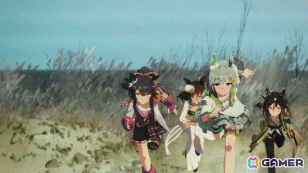 「ウマ娘 プリティーダービー」気まぐれなウマ娘たちが富士山を望む海岸線を駆け抜ける！「暴れん坊将軍 II」のオープニングをオマージュした新CMが放送の画像