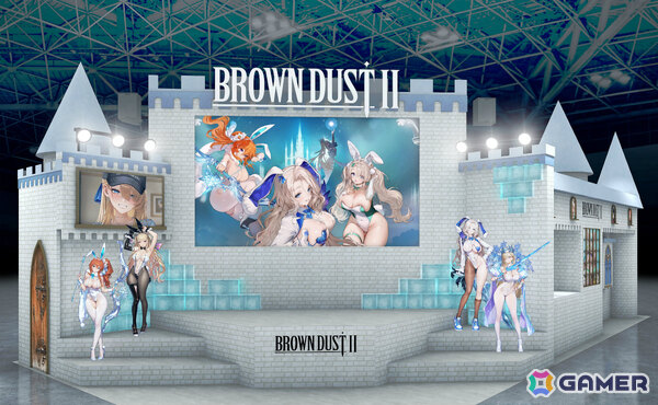 「ブラウンダスト2」C107にてえなこさん、東雲うみさん、ハネアメさんによるカレンダーお渡し会が実施！2.5周年記念ジャケットなどのグッズ販売もの画像1
