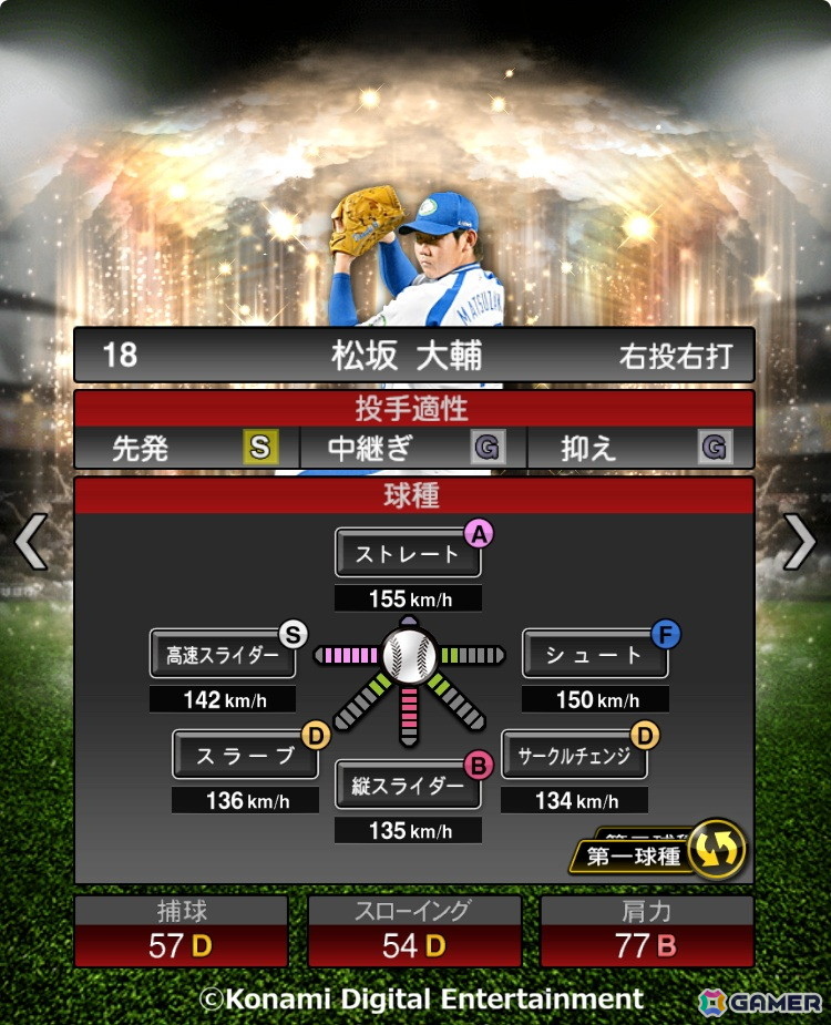 「プロスピA」松坂大輔さんが絶対に抑えたい打者に投げていた“秘策のシュート”などが反映され登場する「OBセレクション第4弾」が開催！の画像3
