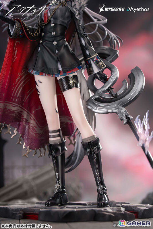 「アークナイツ」よりオペレーター「荒蕪ラップランド」が1/7スケールフィギュアで登場！特典でアクリルキーチャームも付属の画像10